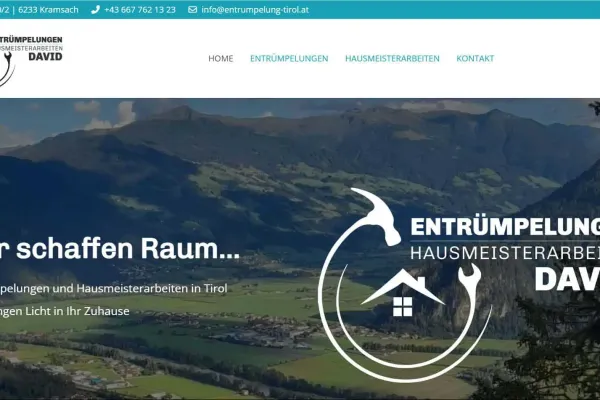 Entrümpelungen und Hausmeisterarbeiten Tirol