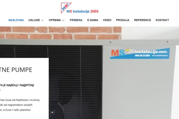MS Instalacije 2005
